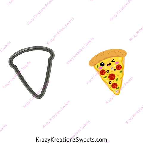 Smiley Pizza Cookie Cutter