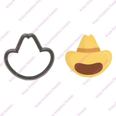 Cowboy Hat Cookie Cutter