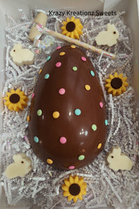 Breakable Easter Egg & Assorted Chocolates Box