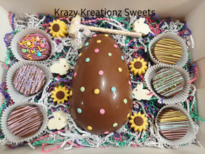 Breakable Easter Egg & Chocolate Covered Oreo Box