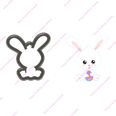 Baby Bunny & Egg Cookie Cutter