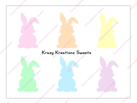 Pastel Bunny Edible Paint Palette