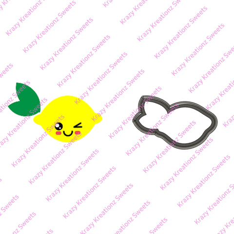 Smiley Lemon Cookie Cutter