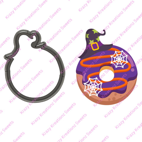 Witch Hat Donut Cookie Cutter