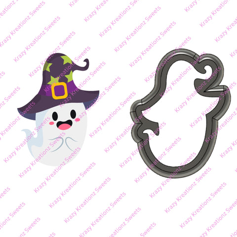Witch Ghost Cookie Cutter