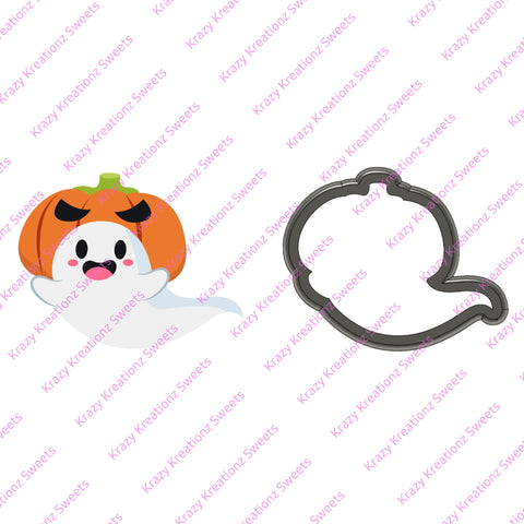 Pumpkin Ghost Cookie Cutter