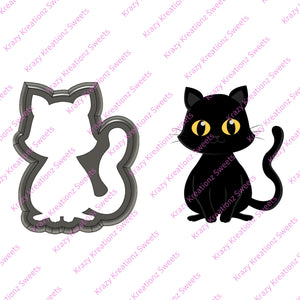 Black Cat Cookie Cutter
