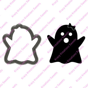 Girl Ghost Cookie Cutter