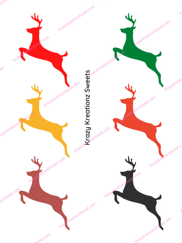 Reindeer Edible Paint Palette