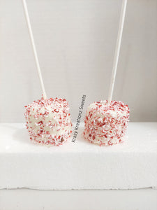 Jumbo Peppermint Chocolate Covered Marmallows