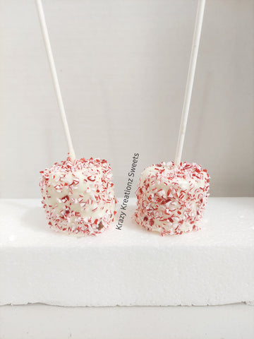 Jumbo Peppermint Chocolate Covered Marmallows