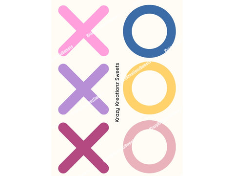 XOXO Edible Paint Palette