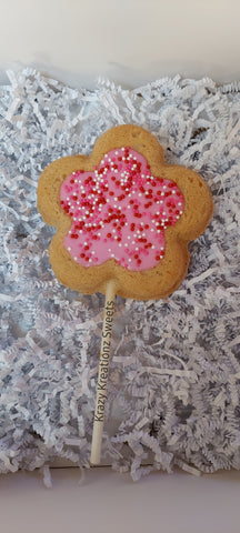 Flower Cookie Pop