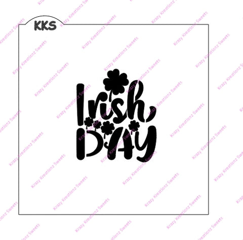 Irish Day Cookie Stencil