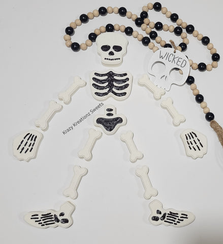 Bag of Bones Skeleton Puzzle