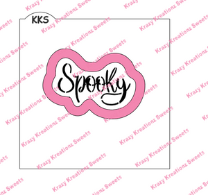 Spooky Cookie Cutter & Stencil