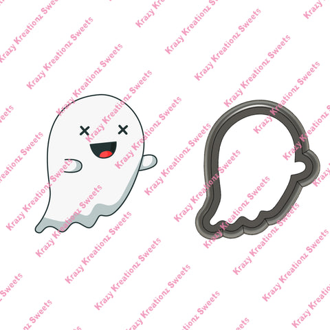 Ghost 3 Cookie Cutter