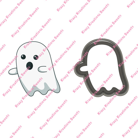 Ghost 2 Cookie Cutter