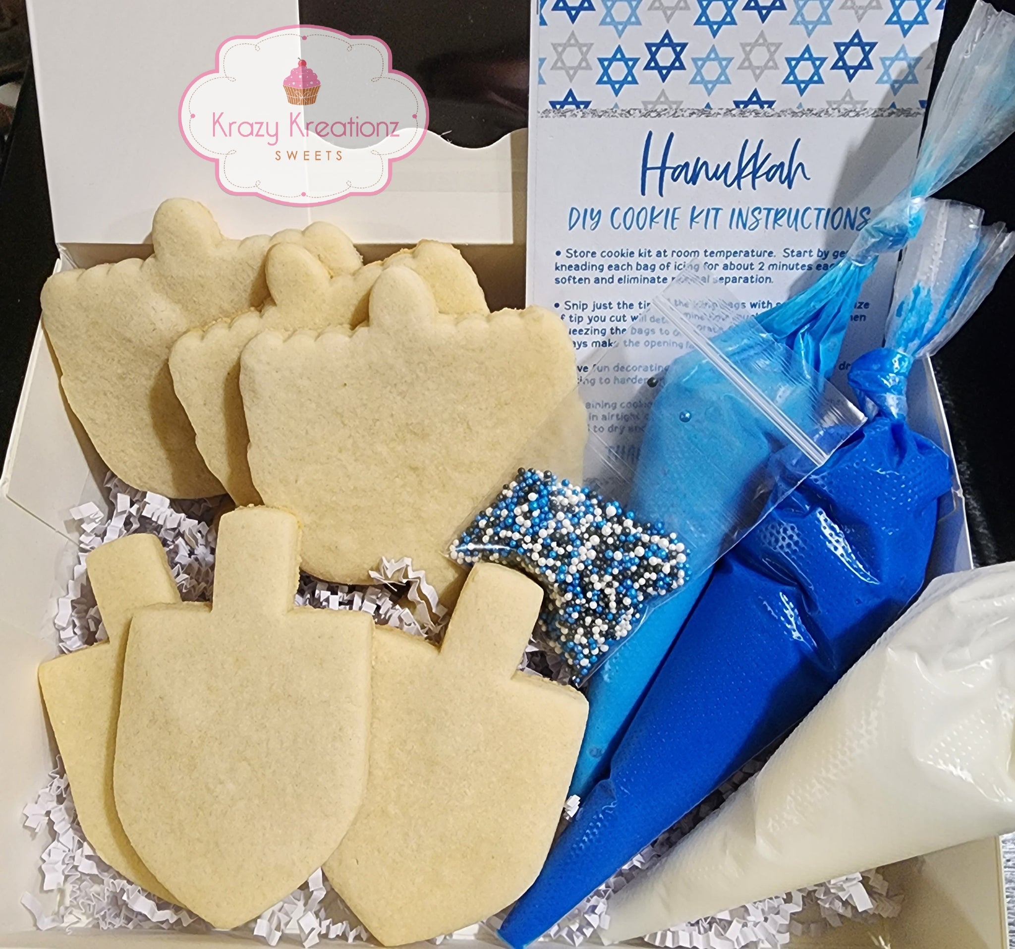 Decorate Your Own Hanukkah Cookie Kit