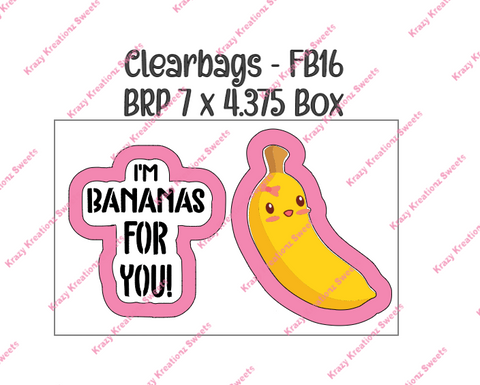 I'm Bananas For You Stencil & Cutter Set