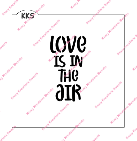 Love is in the Air Cutter & Stencil Set
