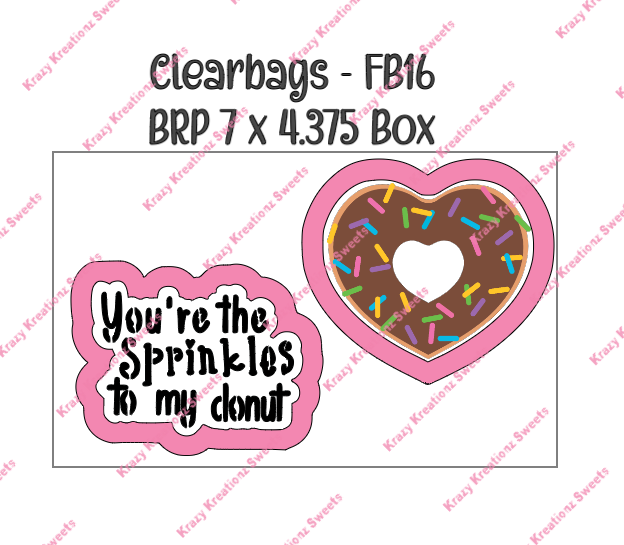 Your The Sprinkles To My Donut Stencil & Cutter Set