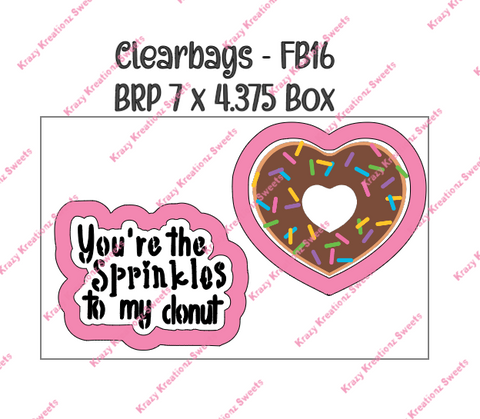 Your The Sprinkles To My Donut Stencil & Cutter Set