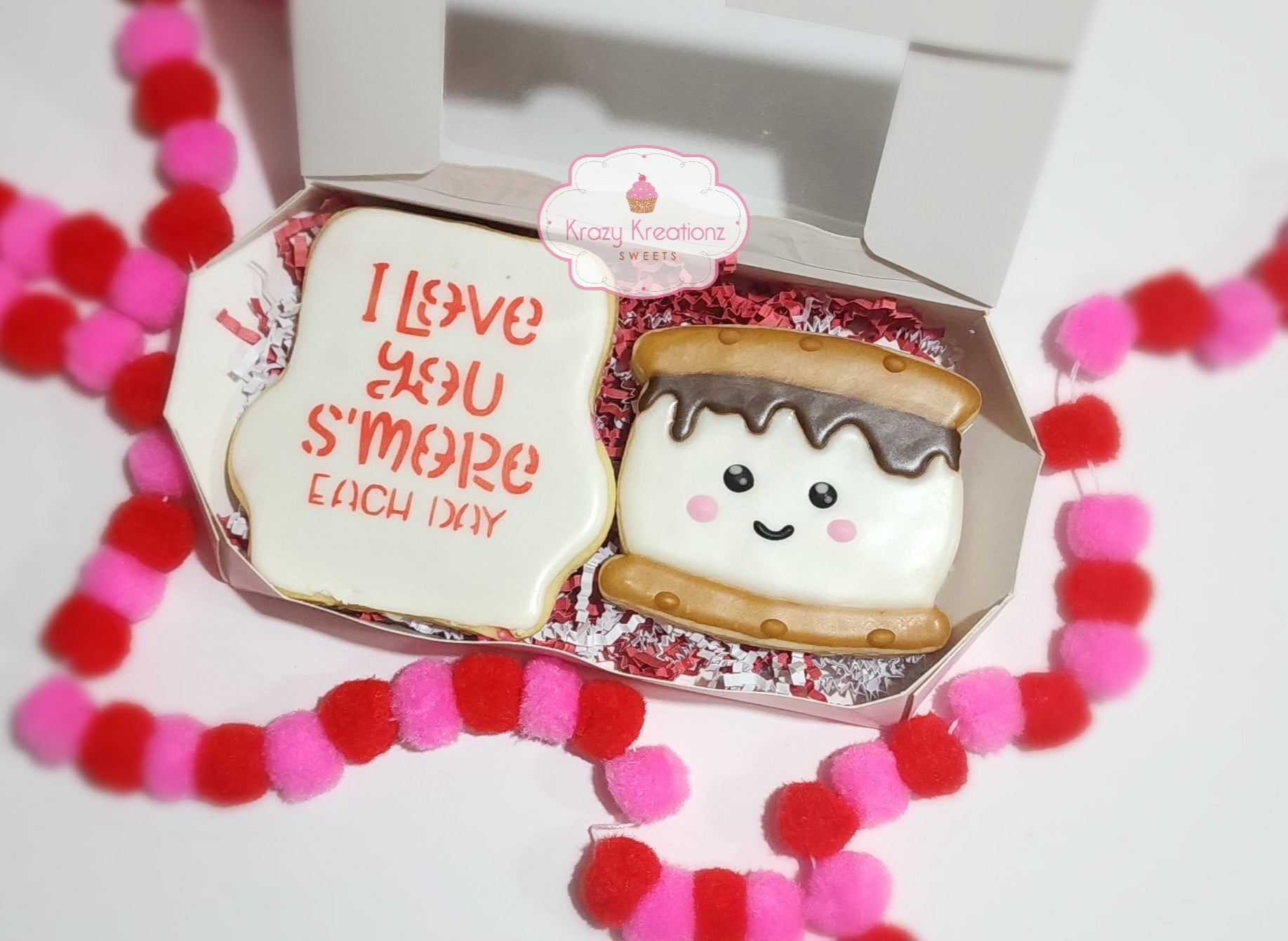 I Love You SMORE Each Day Cookie Set