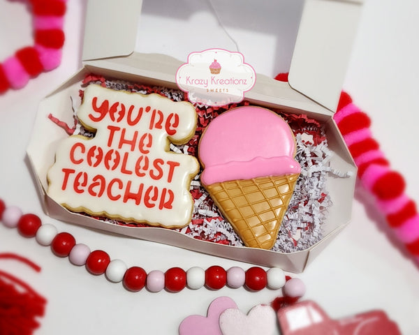 You're The Coolest Teacher Cookie Set