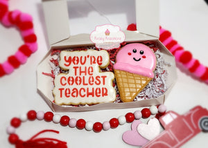 You're The Coolest Teacher Cookie Set