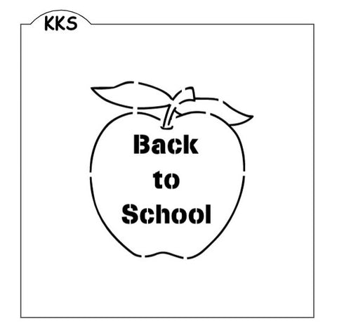 Back To School Stencil