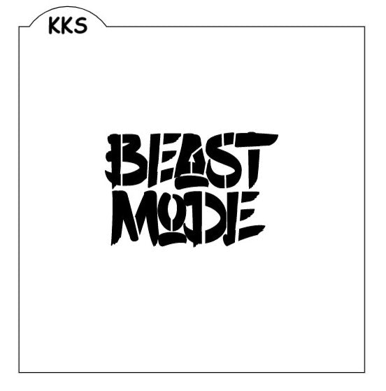 Beast Mode Stencil