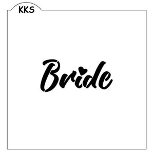 Bride Stencil